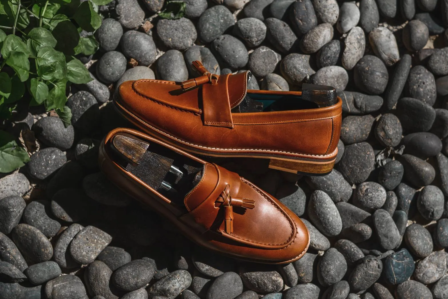 505 Tassel Loafer Strap Chromexcel Tanned