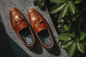 505 Tassel Loafer Strap Chromexcel Tanned