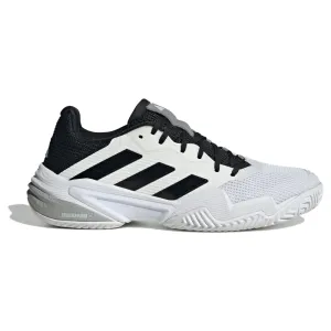 Adidas Barricade 13 All Court Tennis Shoe (Mens) - Cloud White/Core Black/Grey Three