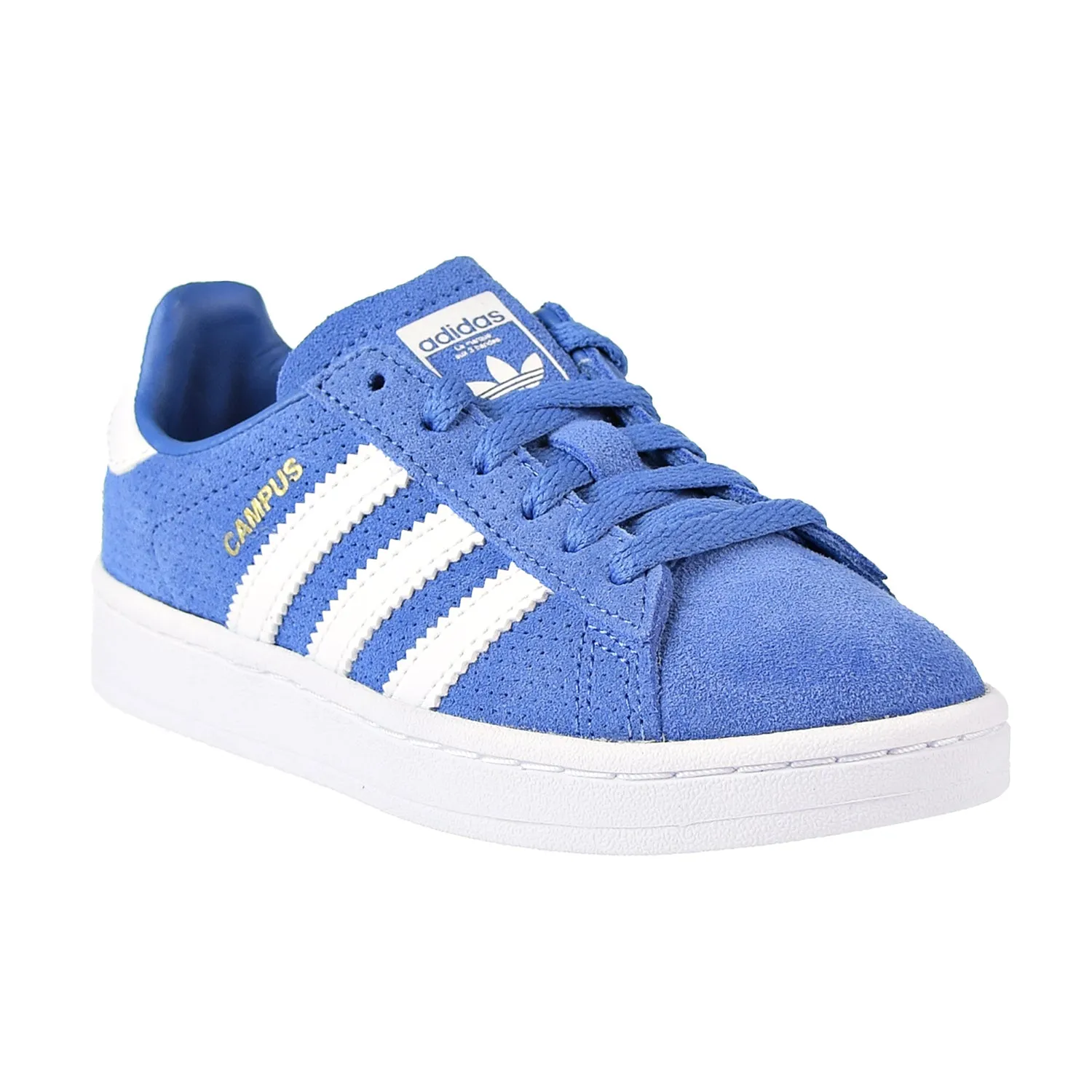 Adidas Campus C Little Kid's Shoes Trace Royal/Footwear White/Footwear White