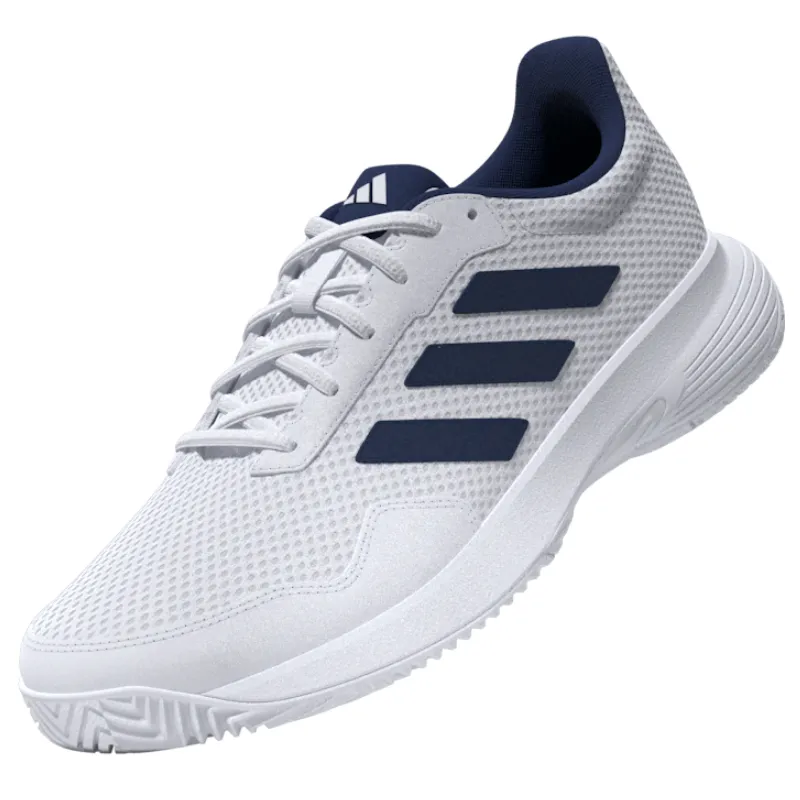 Adidas Game Spec 2 Tennis Shoes - Dark Blue/White