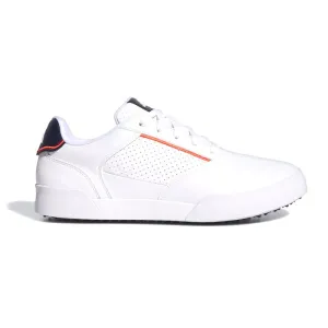 Adidas Men's Retrocross WD Spikeless Golf Shoes - Cloud White/Collegiate Navy