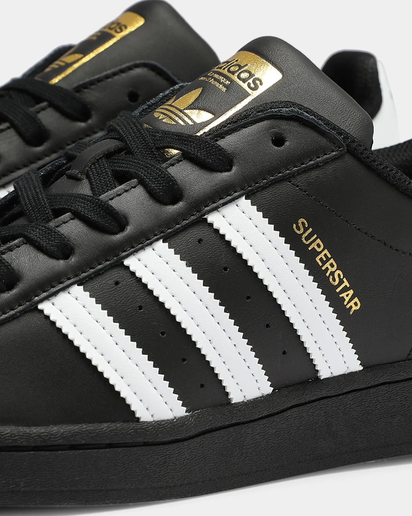 Adidas Men's Superstar Black/White/Black