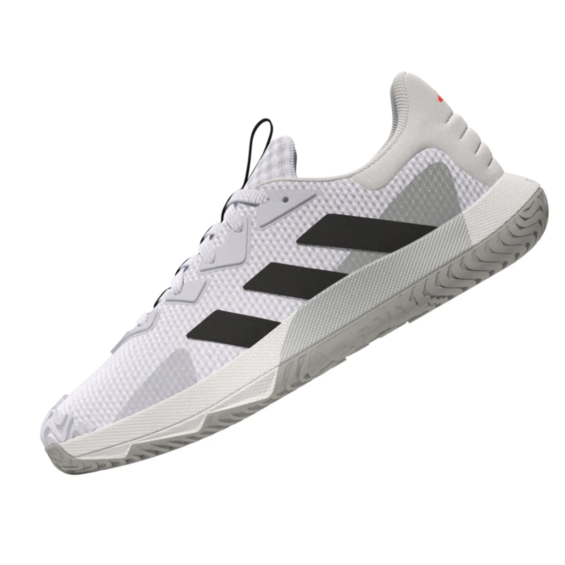 Adidas Performance Sole Match Control Men Tennis Shoes - Ftw White/Core Black/Lucblu