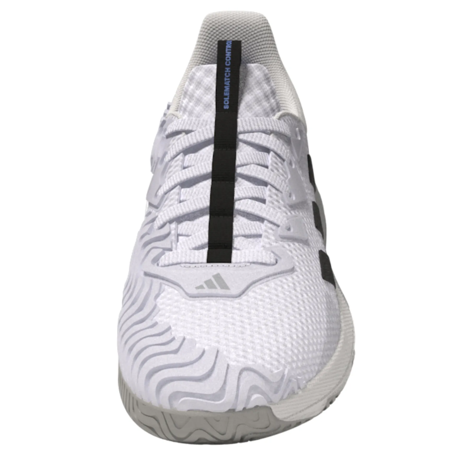 Adidas Performance Sole Match Control Men Tennis Shoes - Ftw White/Core Black/Lucblu