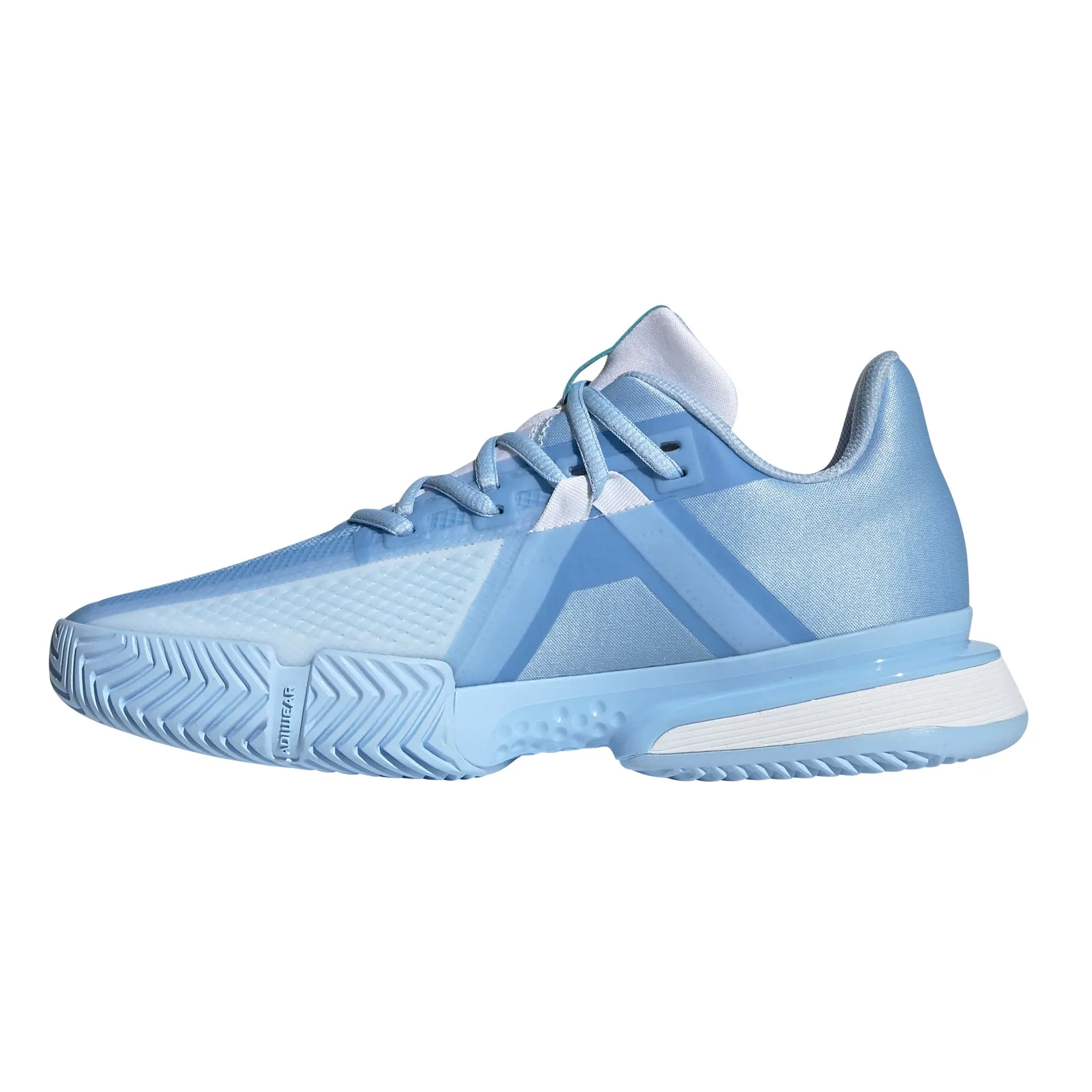 Adidas SoleMatch Bounce Light Blue Womens Tennis Shoes 2019