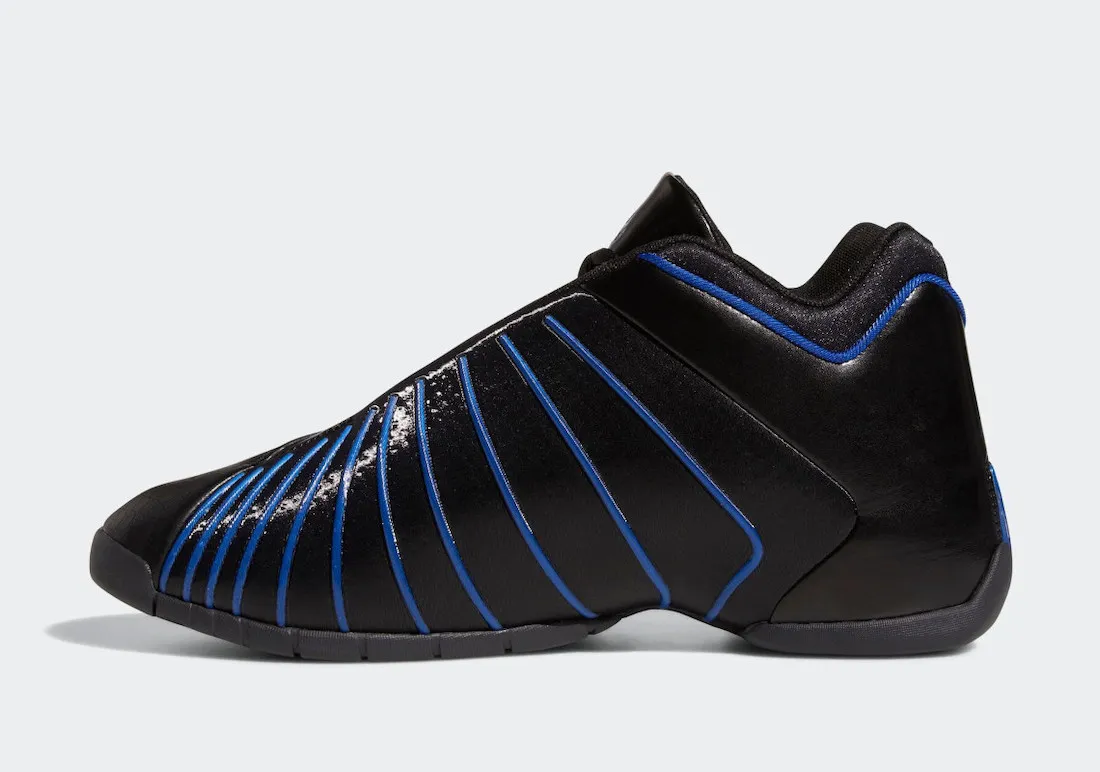 Adidas T-Mac 3 Restomod Basketball Shoes - Black / Royal Blue