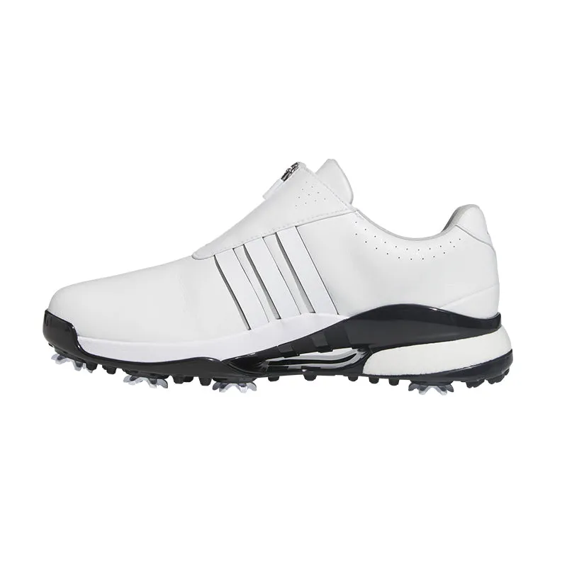 ADIDAS Tour360 BOA Men's Spiked Shoes (White/White/Black)