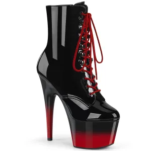 Adore-1020BR-H Black Patent/Black-Red, 7" Heels