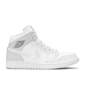 Air Jordan 1 Mid ‘Swoosh Logo – Grey Camo’ Everlasting Sneaker