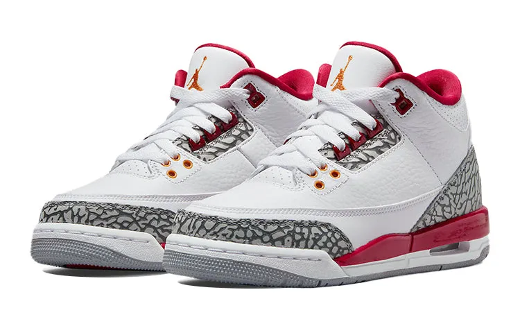 Air Jordan 3 Retro GS 'Cardinal Red' 398614-126