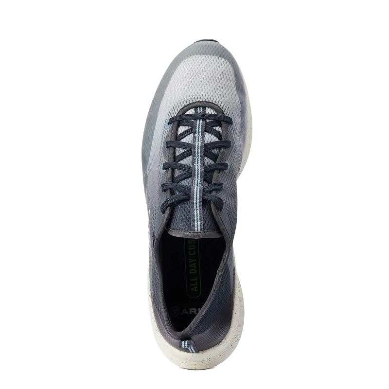 Ariat Men's Shift Runner Smokey Grey Lace Up Sneakers 10042570