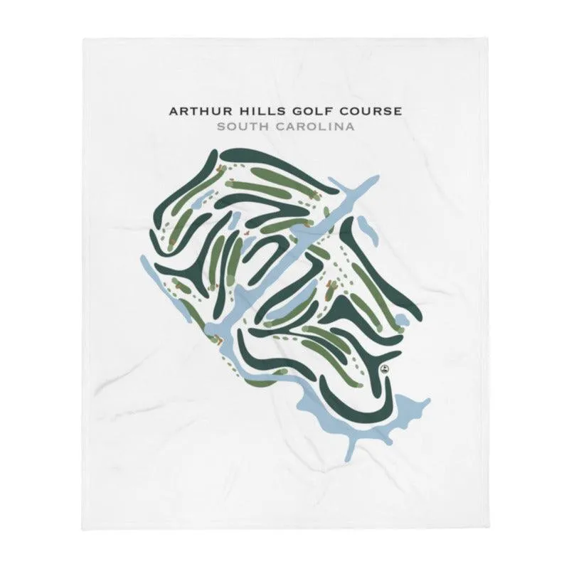 Arthur Hills Golf Course, South Carolina - Printed Golf Courses