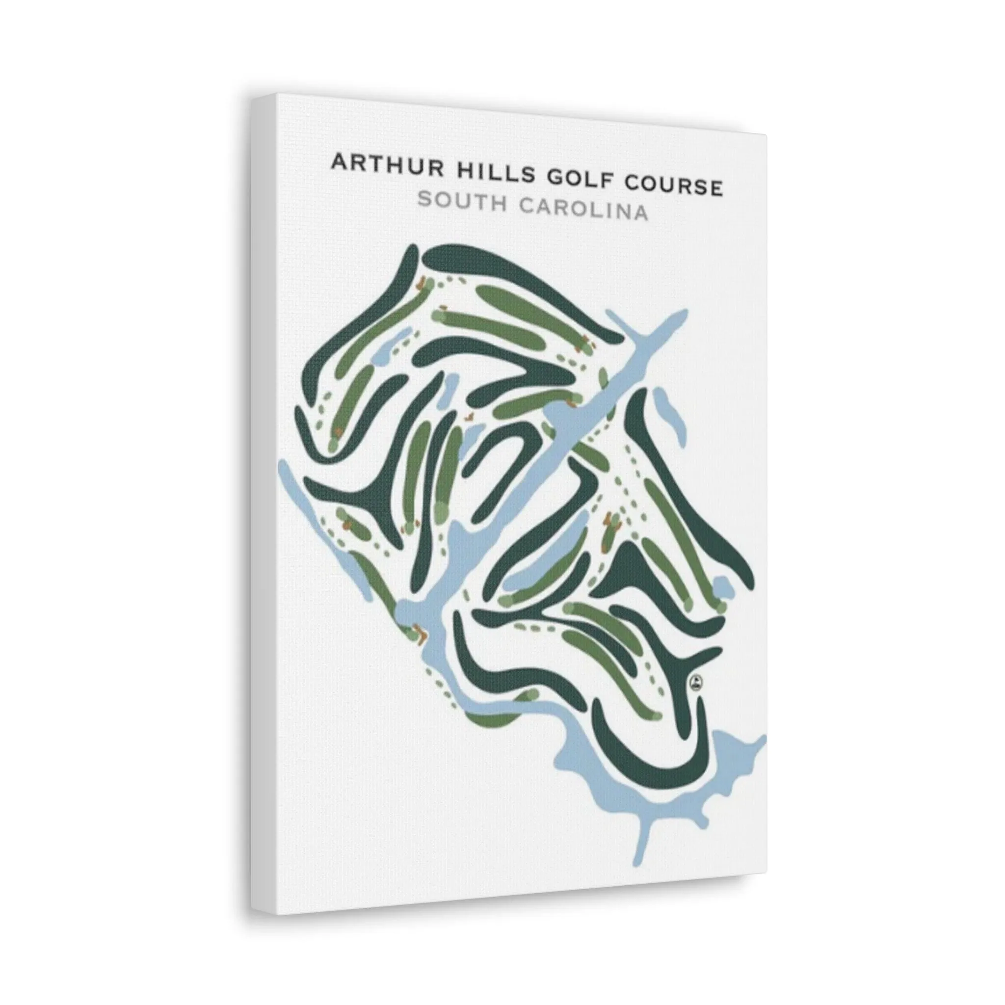 Arthur Hills Golf Course, South Carolina - Printed Golf Courses