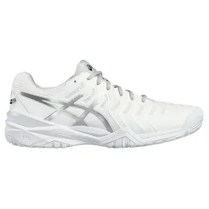 Asics Gel Resolution 7 White Mens Tennis Shoes