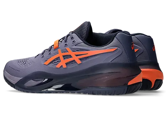 Asics Gel Resolution X Wide (Greyish Purple/Nova Orange)