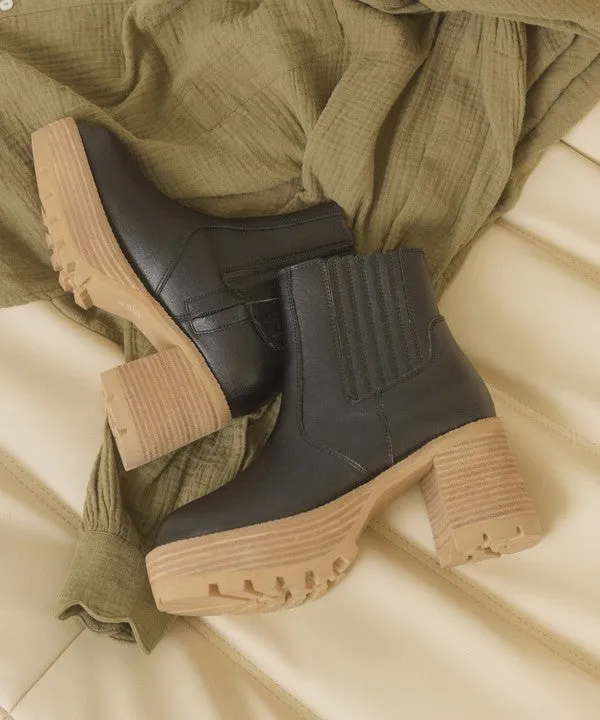 Aubrey Platform Paneled Boots