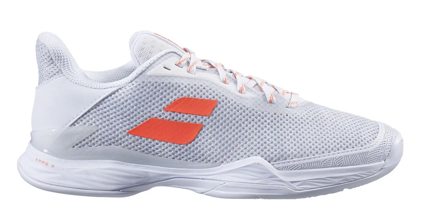 Babolat Jet Tere Clay Court White/Coral Women's Tennis Shoe