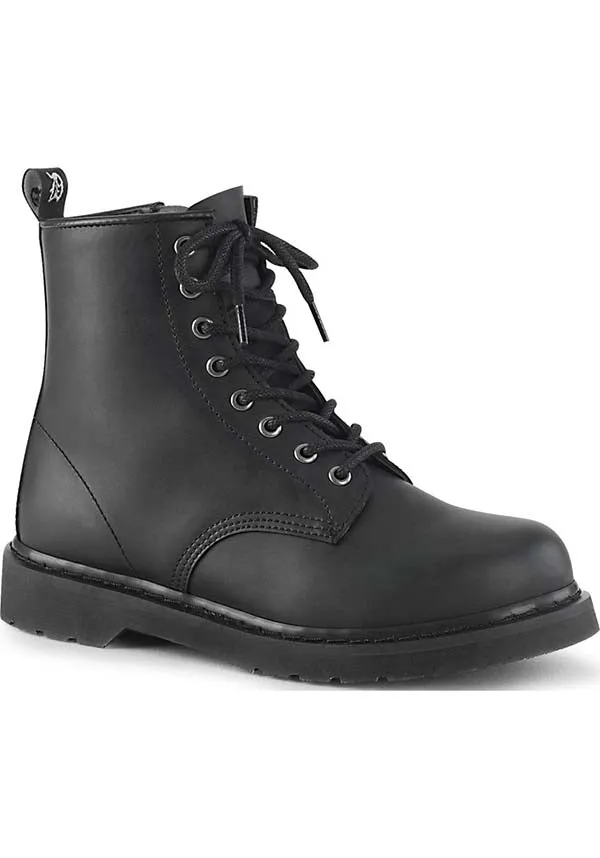 BOLT-100 | Black Vegan Leather [IN STOCK]**