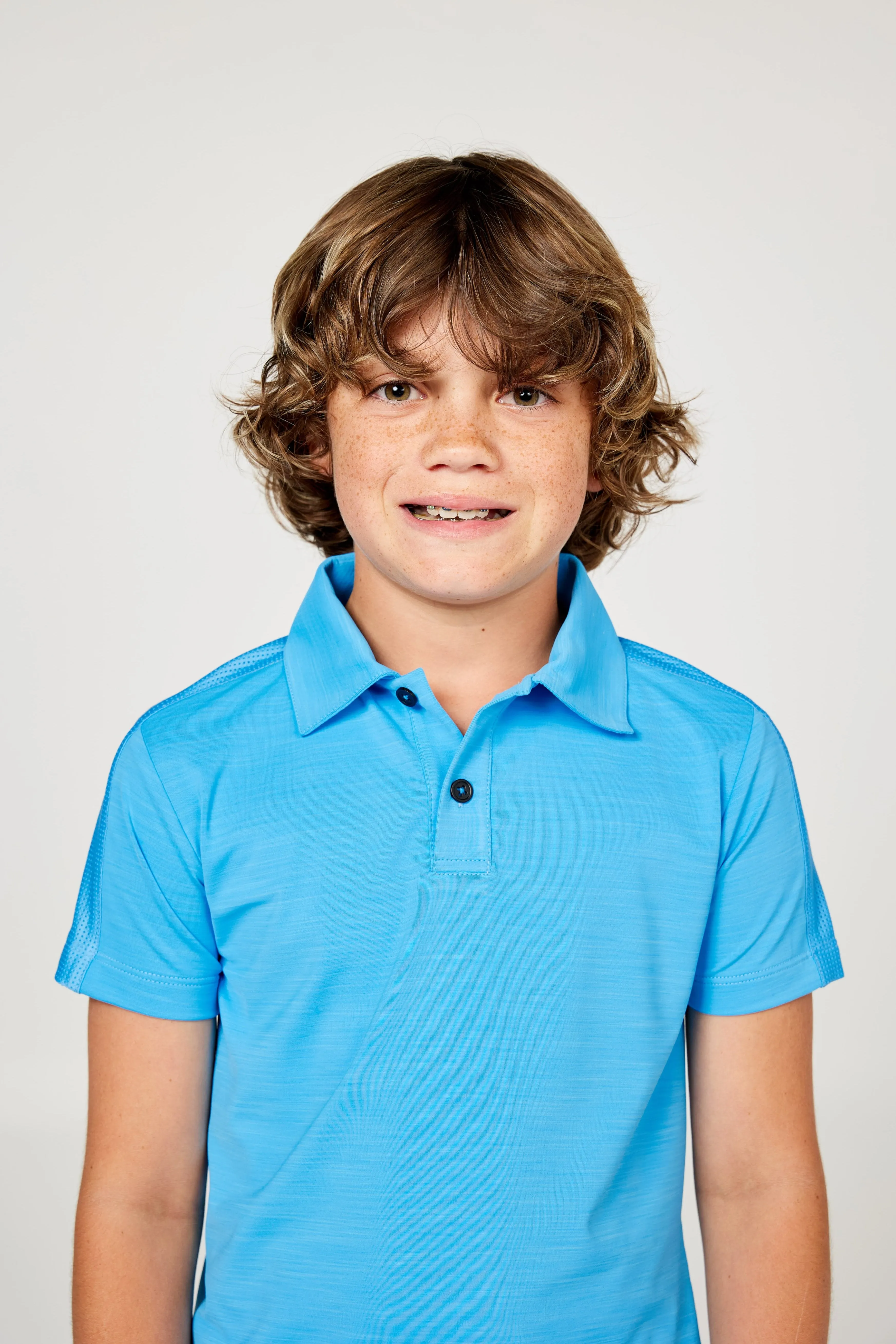 Boy's Short Sleeve Polo - Perfect Volley