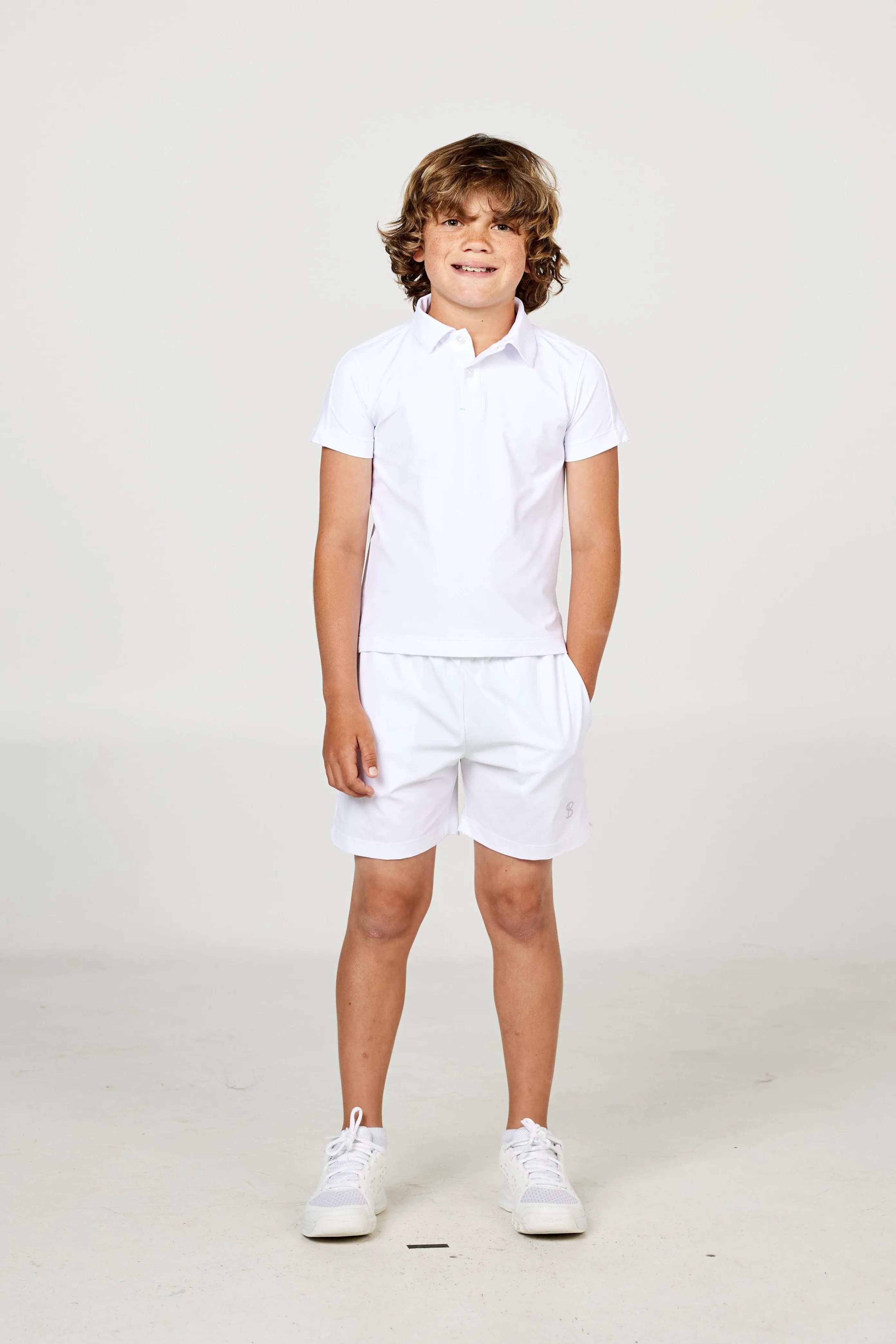 Boy's Short Sleeve Polo - Perfect Volley