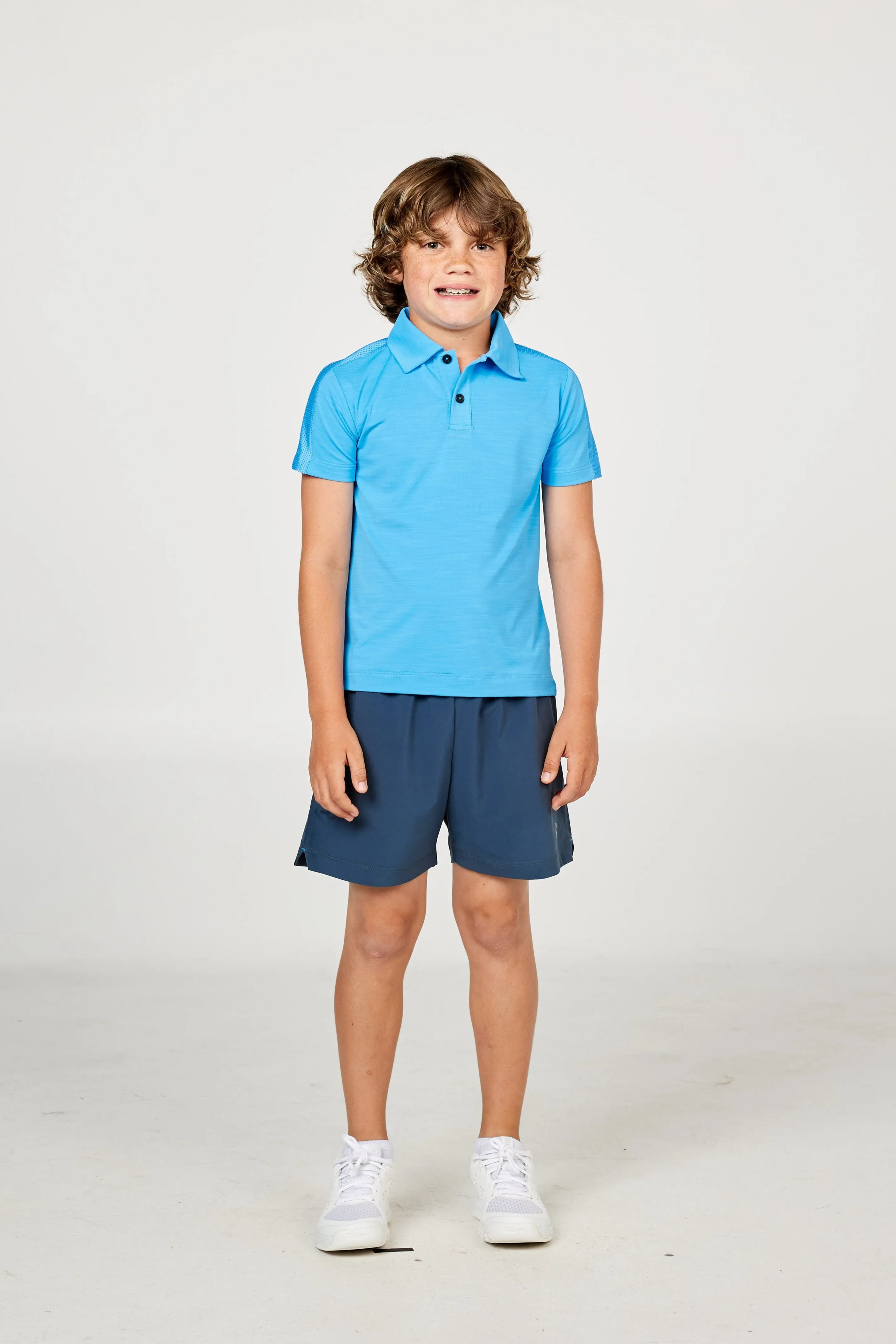 Boy's Short Sleeve Polo - Perfect Volley