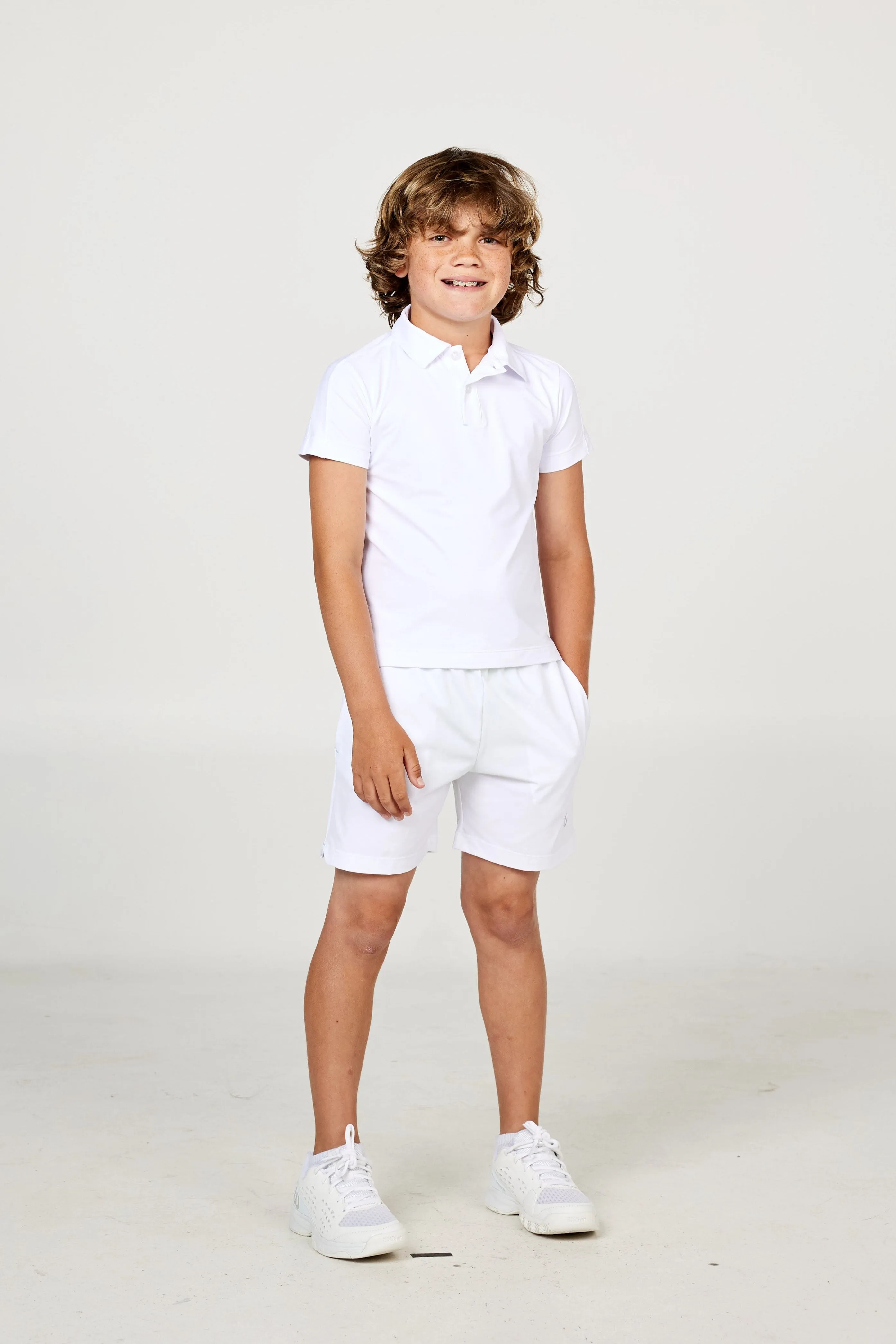 Boy's Short Sleeve Polo - Perfect Volley