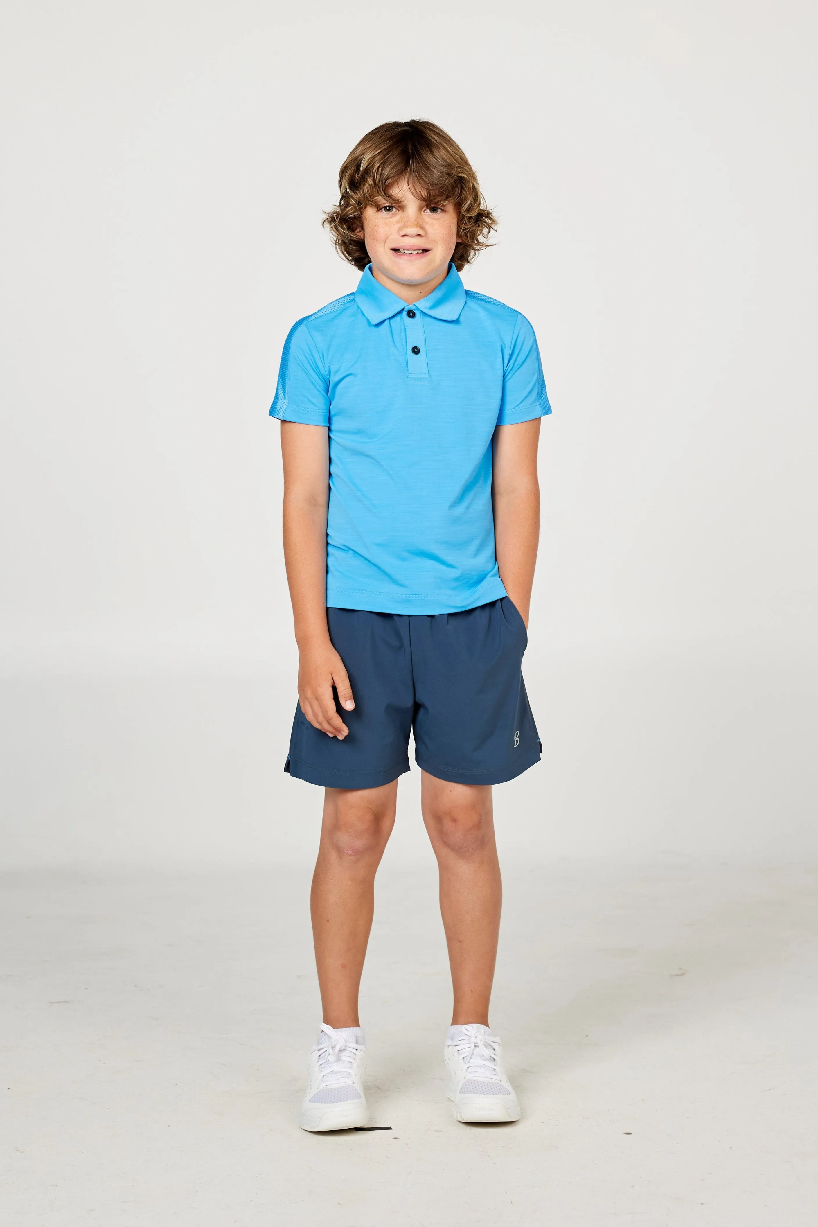 Boy's Short Sleeve Polo - Perfect Volley