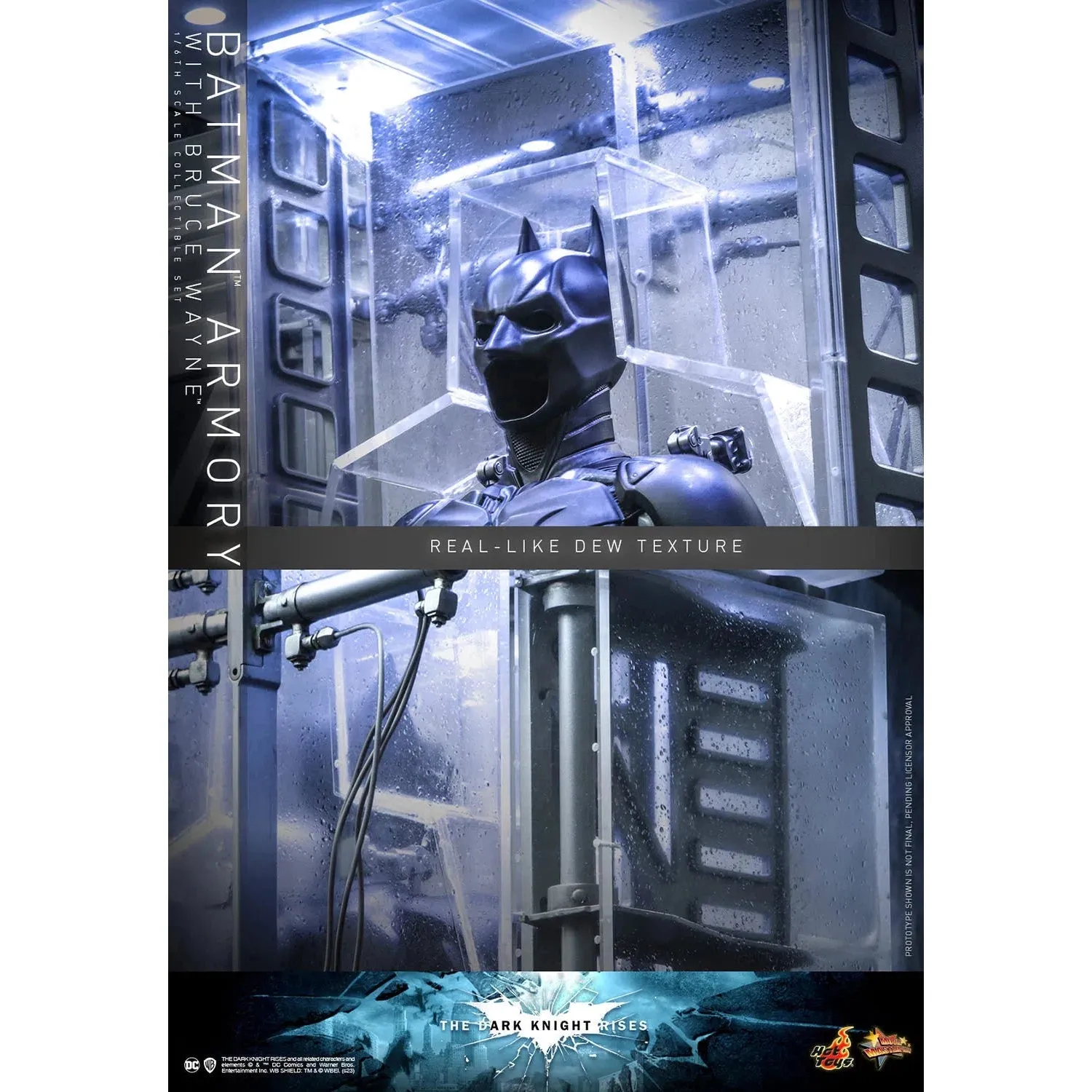 Bruce Wayne With Batman Armory: The Dark Knight Rises