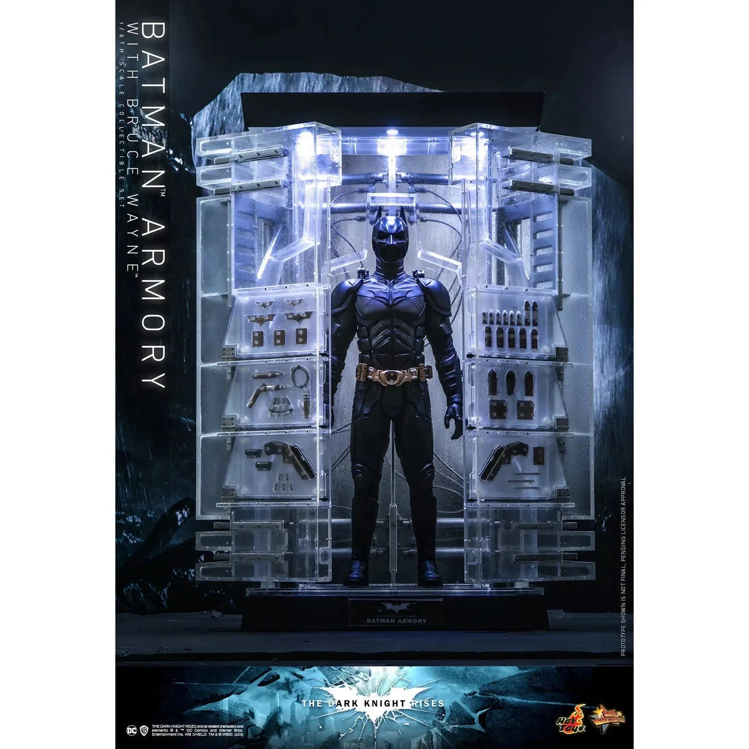 Bruce Wayne With Batman Armory: The Dark Knight Rises