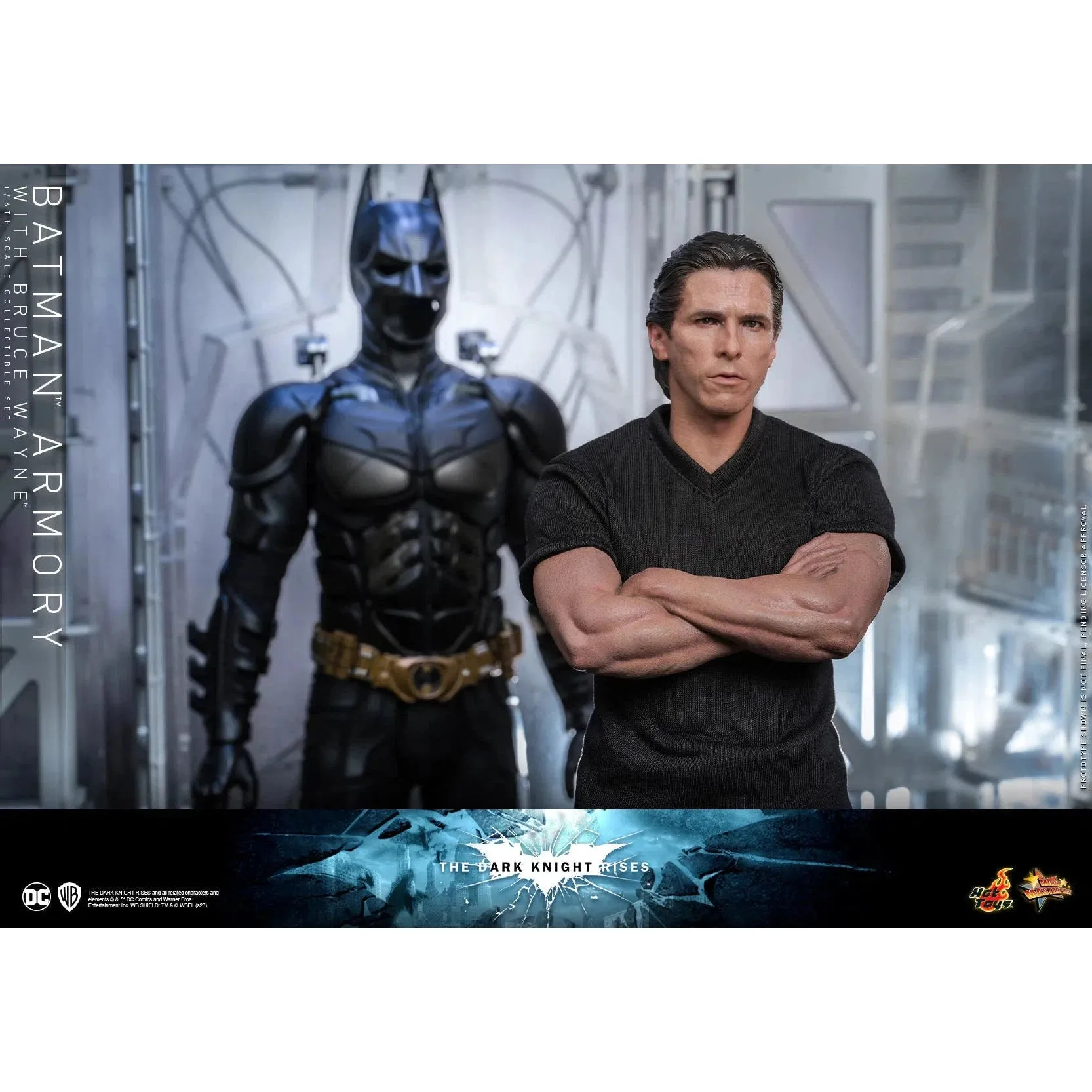 Bruce Wayne With Batman Armory: The Dark Knight Rises