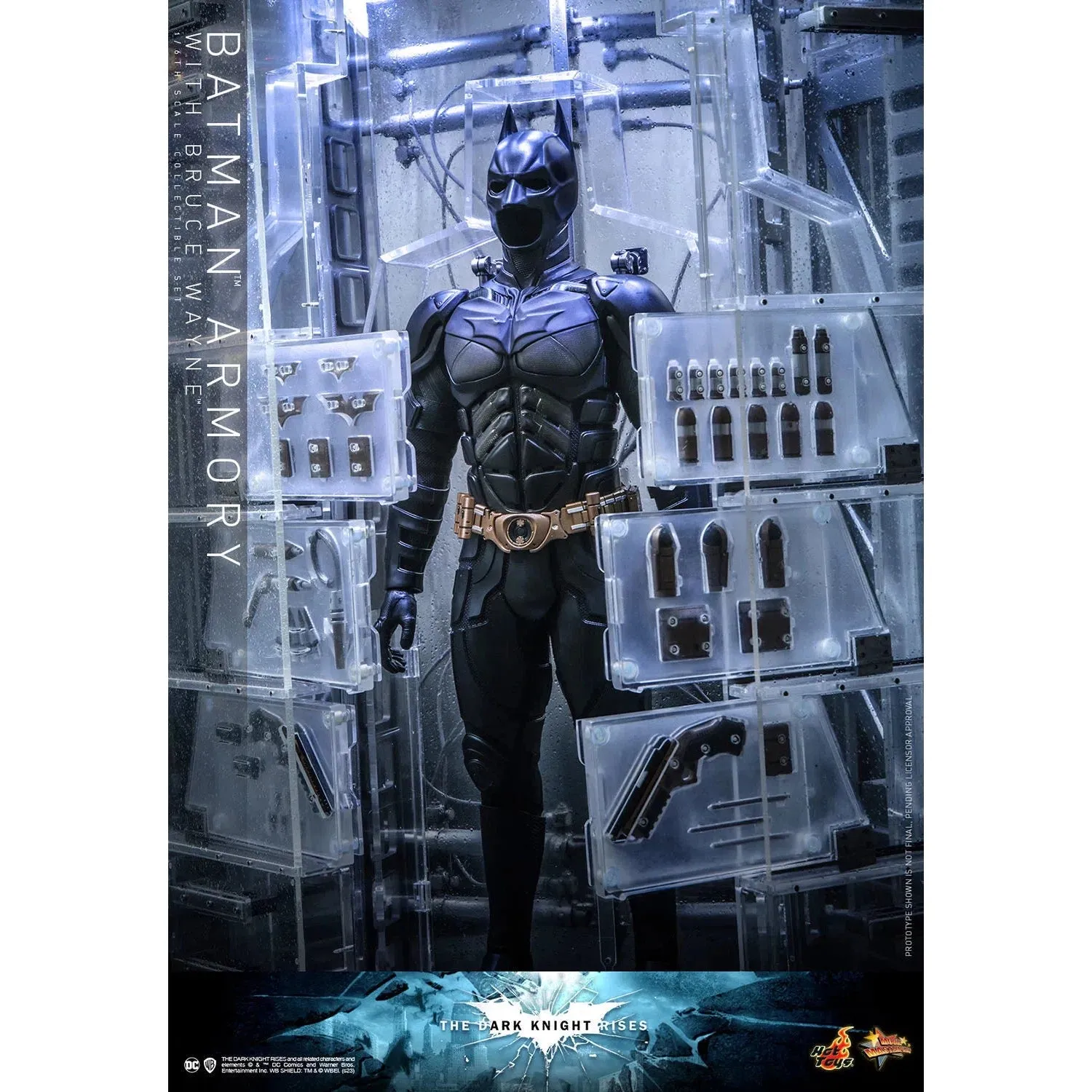 Bruce Wayne With Batman Armory: The Dark Knight Rises