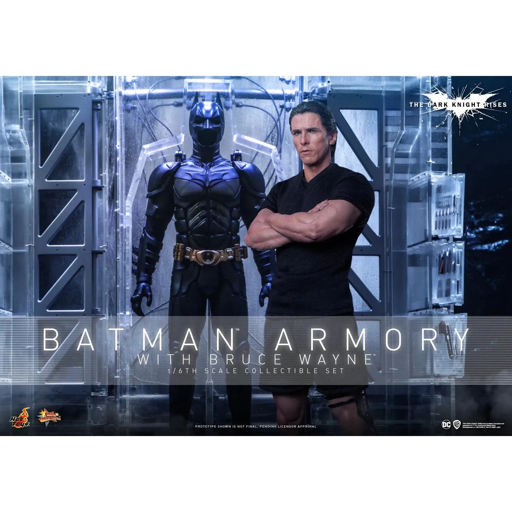 Bruce Wayne With Batman Armory: The Dark Knight Rises