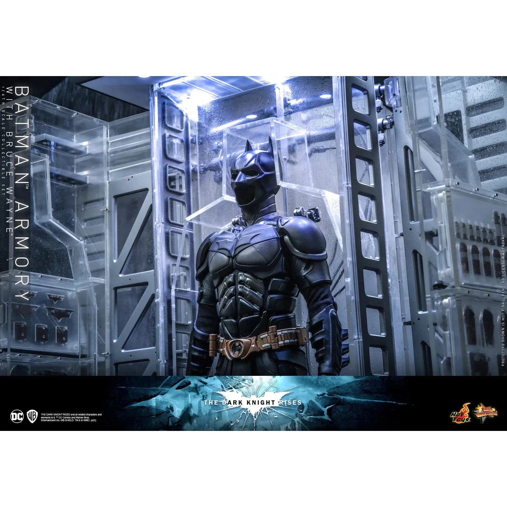 Bruce Wayne With Batman Armory: The Dark Knight Rises