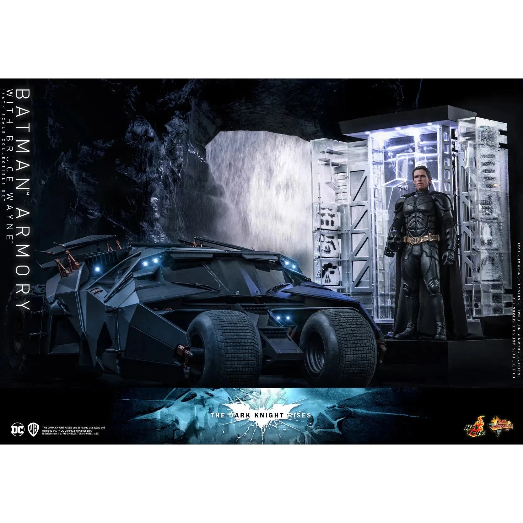 Bruce Wayne With Batman Armory: The Dark Knight Rises