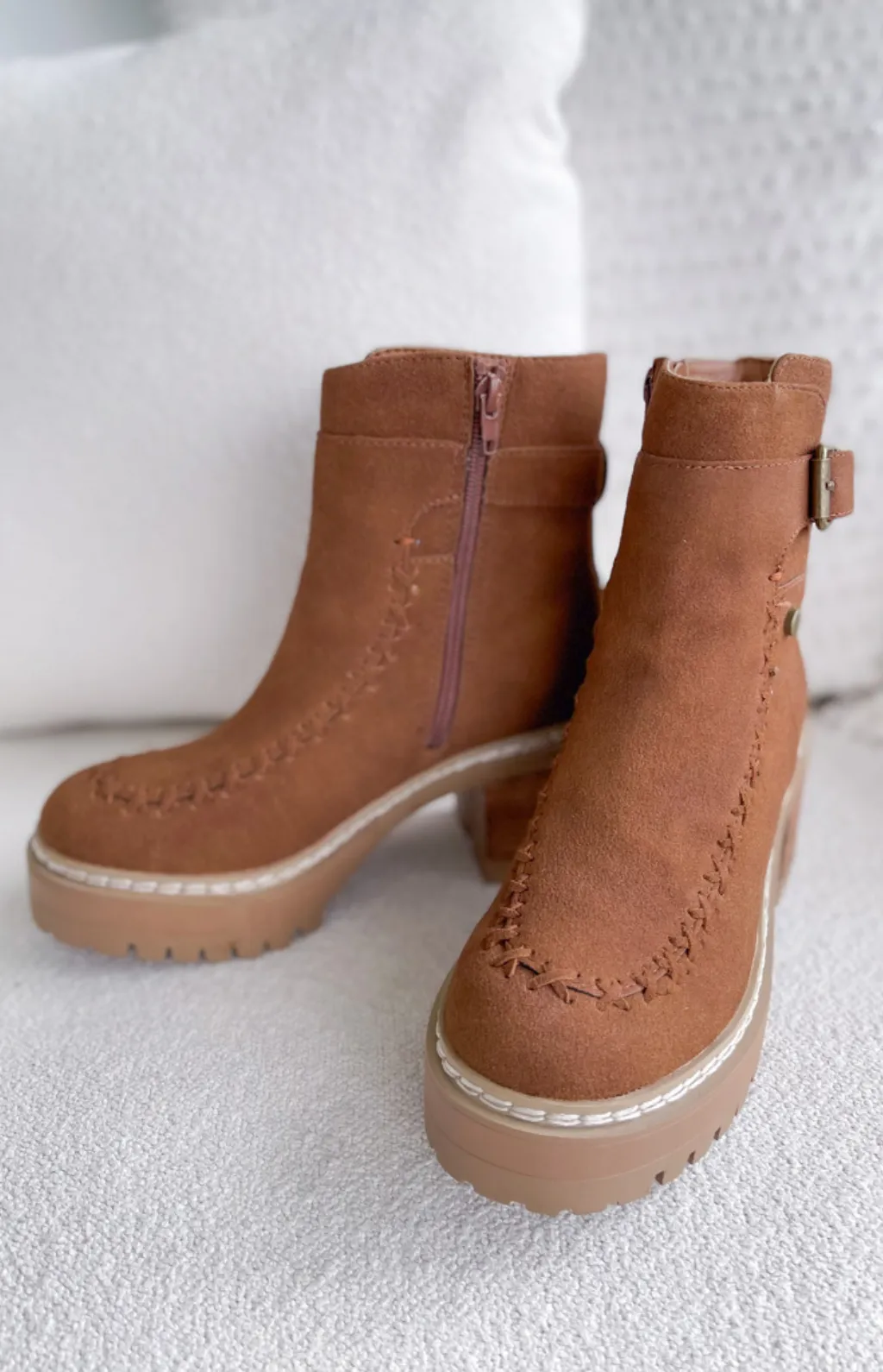 Casey Suede Brown Boots