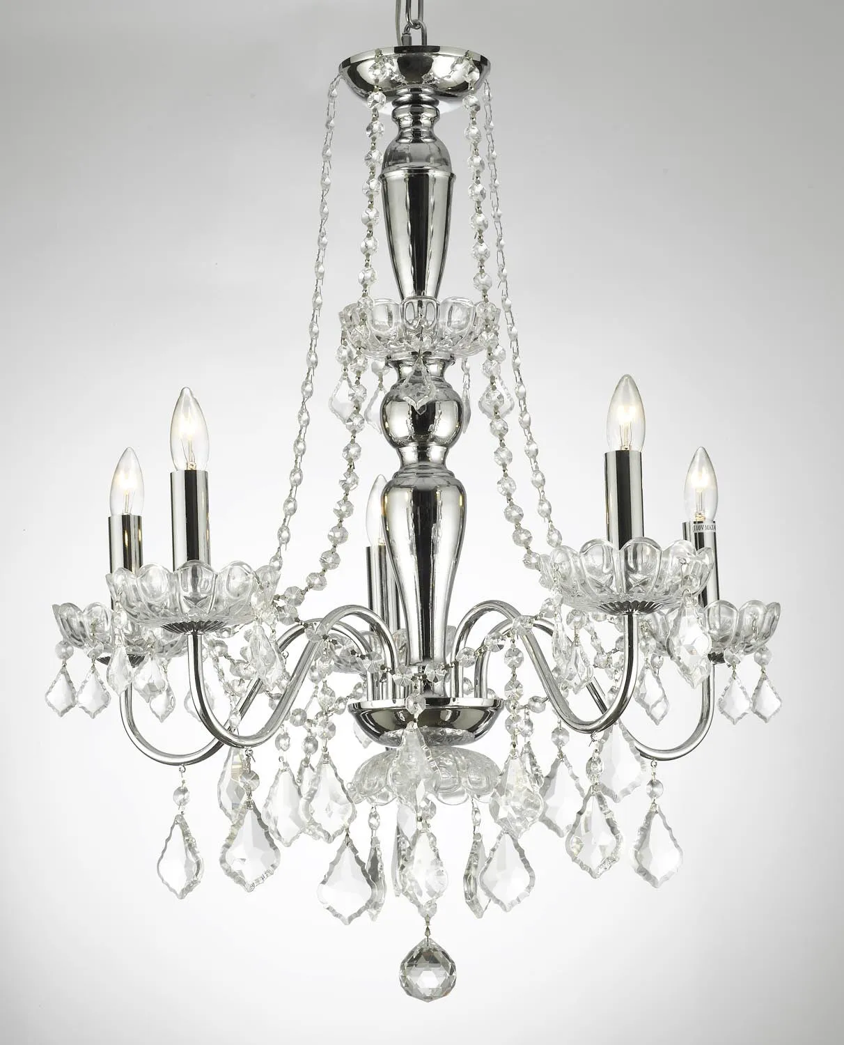 Chandelier, Candelabra Crystal