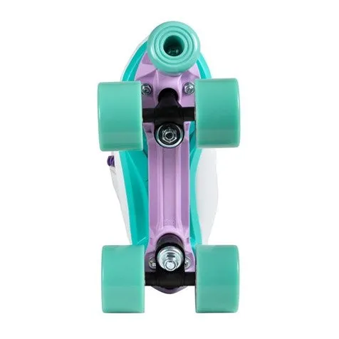 Chaya Melrose White Teal Roller Skates