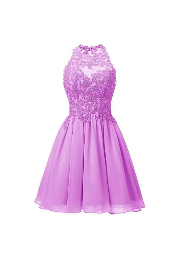 Chiffon Short Prom Dresses Homecoming Dresses Bridesmaid Dresses PG066