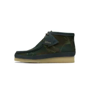 Clarks Mens Wallabee Camo Boots