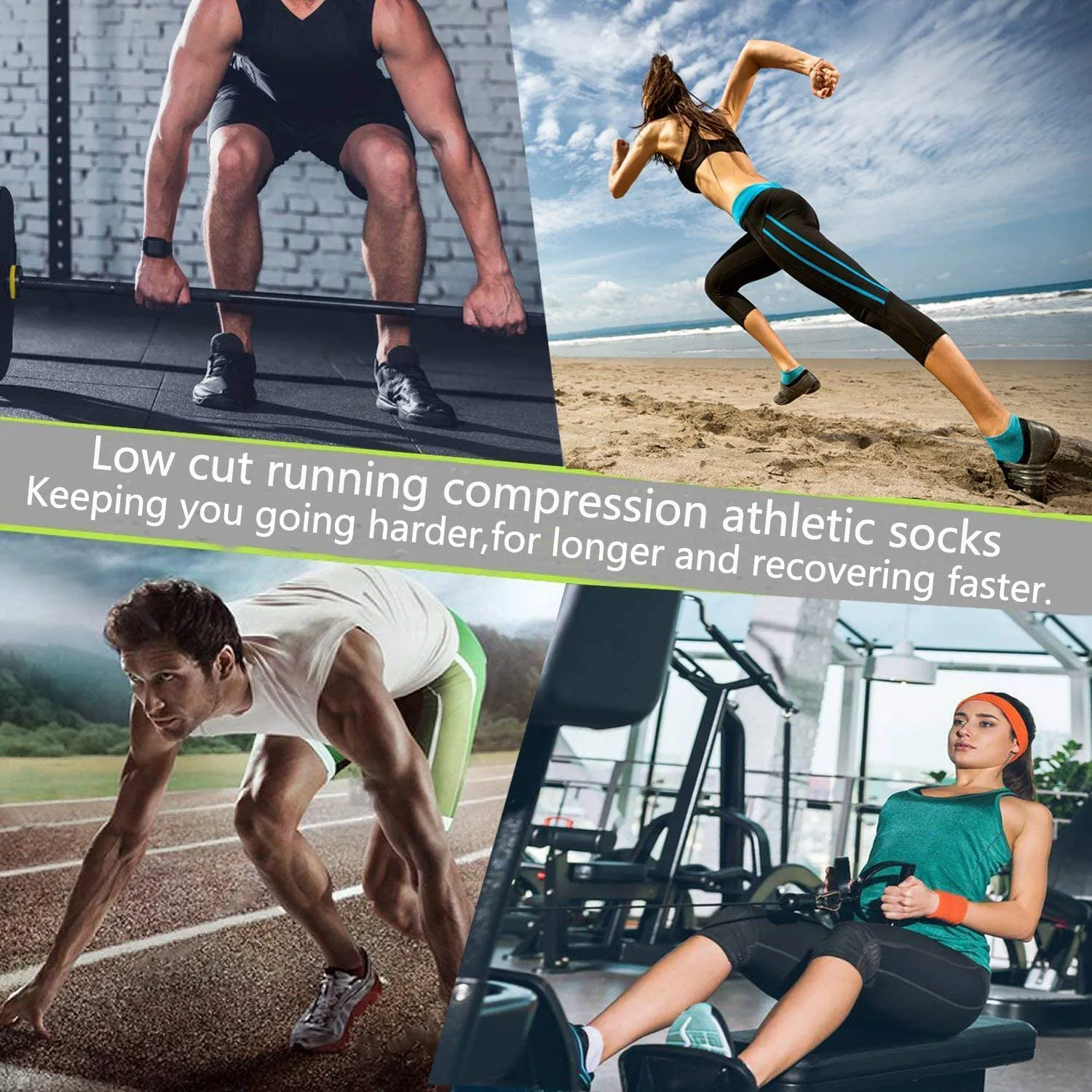 Compression Socks Plantar Fasciitis for Women Men - 8-15 mmHg Best for Athletic,Support,Flight Travel,Nurses,Hiking