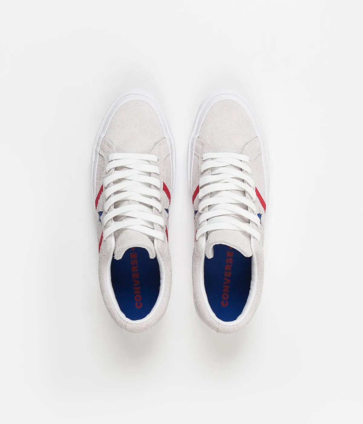 Converse One Star Academy Ox Shoes - White / Enamel Red