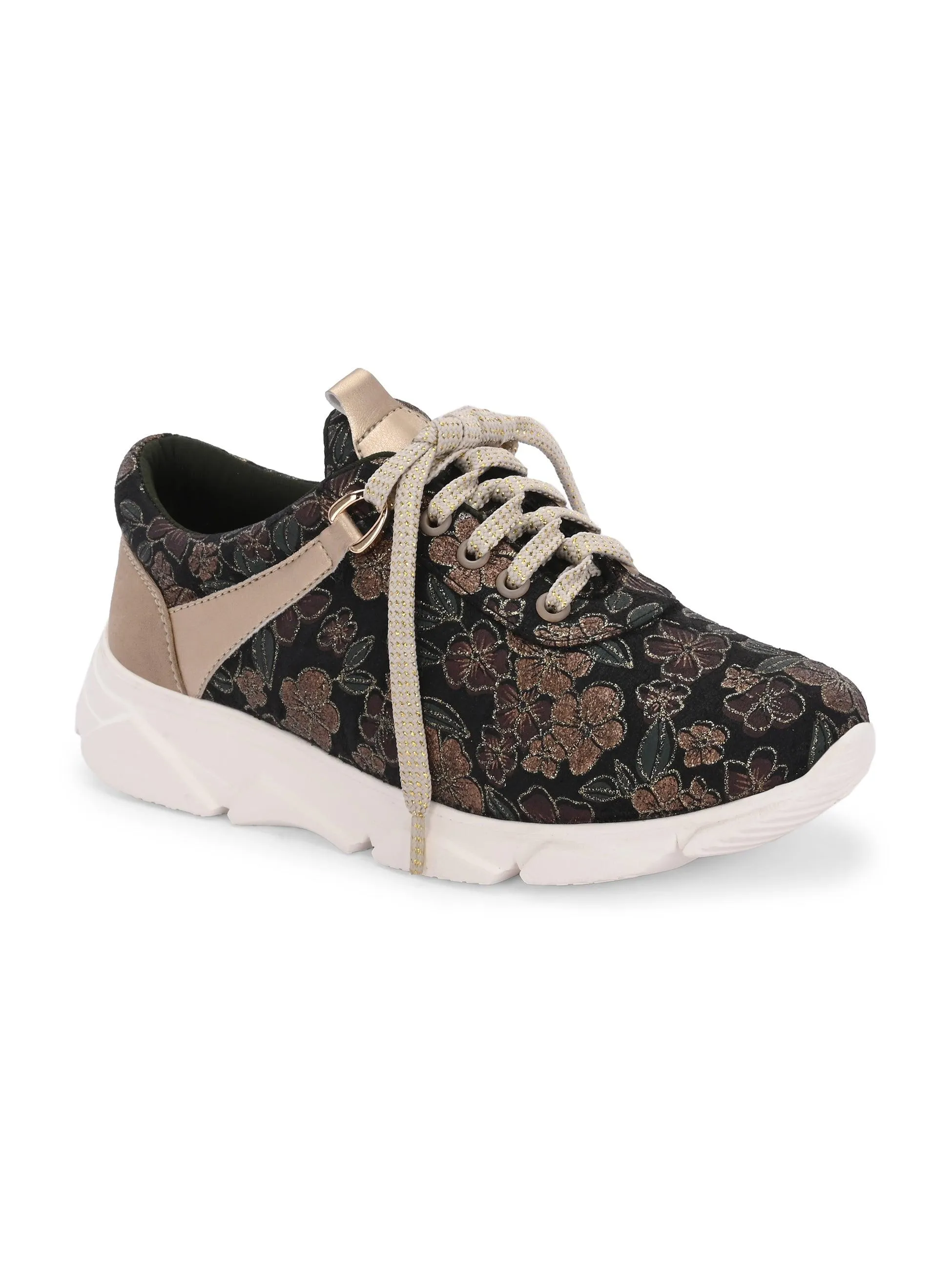 Crimson Blossom Sneakers