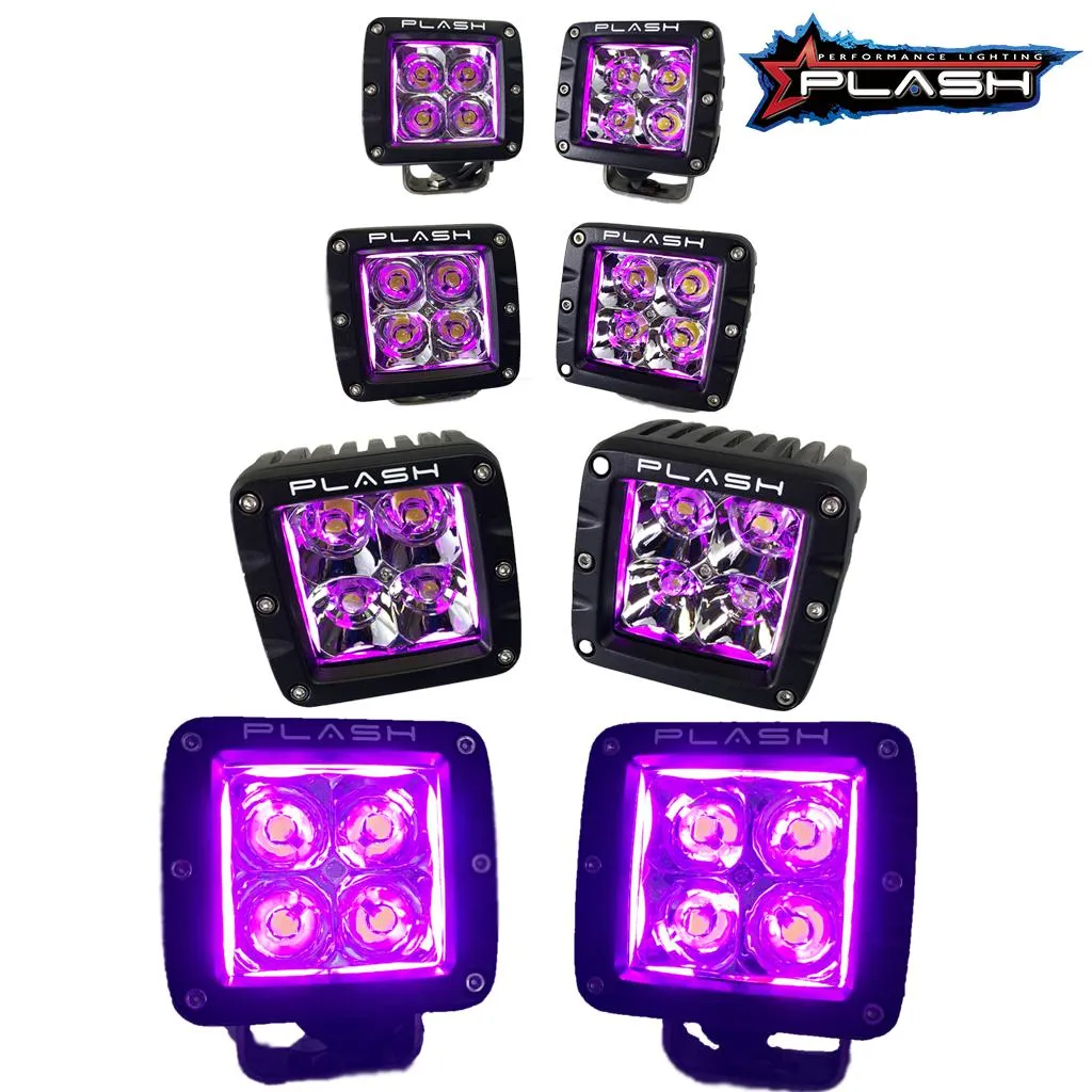 Cube Light - RGB Back Lit - (PAIR)