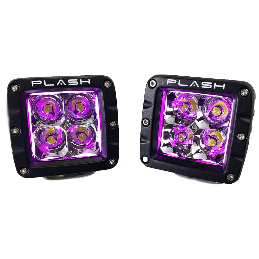 Cube Light - RGB Back Lit - (PAIR)