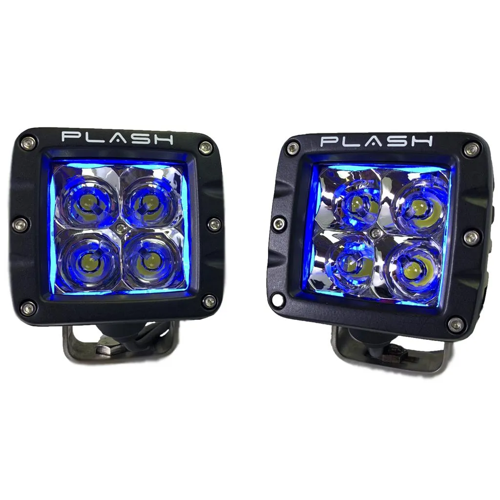 Cube Light - RGB Back Lit - (PAIR)