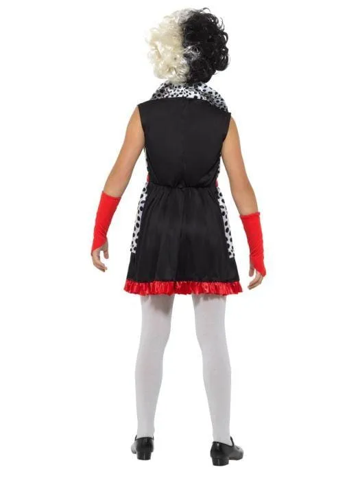 Dalmatian Spot Evil Little Madame Children's Book Week Costume