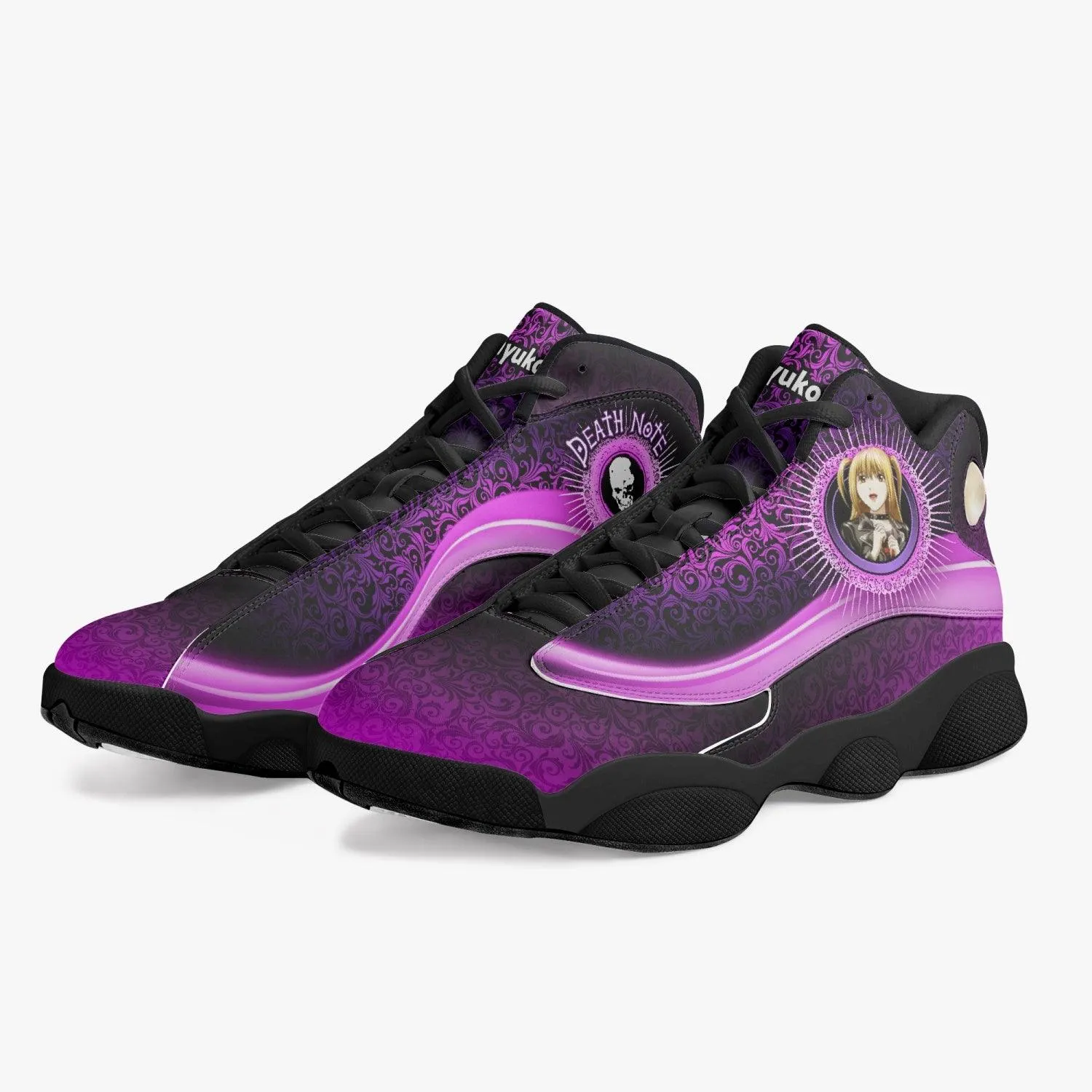 Death Note Misa Purple Roses JD13 Anime Shoes