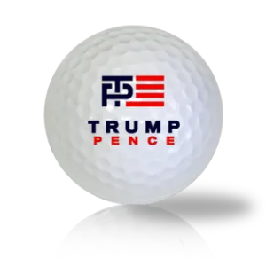 Donald Trump and Mike Pence Campaign Golf Balls