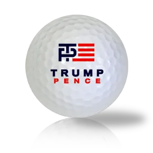 Donald Trump and Mike Pence Campaign Golf Balls